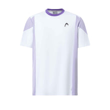 Load image into Gallery viewer, Head Slice Mens Tennis T-Shirt 26 - White/Purple/XL
 - 4