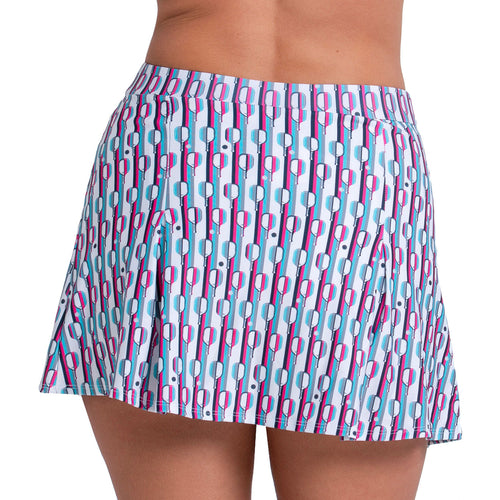 Lucky In Love Grip Strip Womens Pickleball Skirt - 2