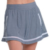 Lucky In Love Seersucker Pocket Womens Golf Skort