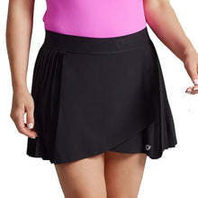 Load image into Gallery viewer, Ibkul Essential Knit Pleat 13 Womens Tennis Skirt - Black/L
 - 1