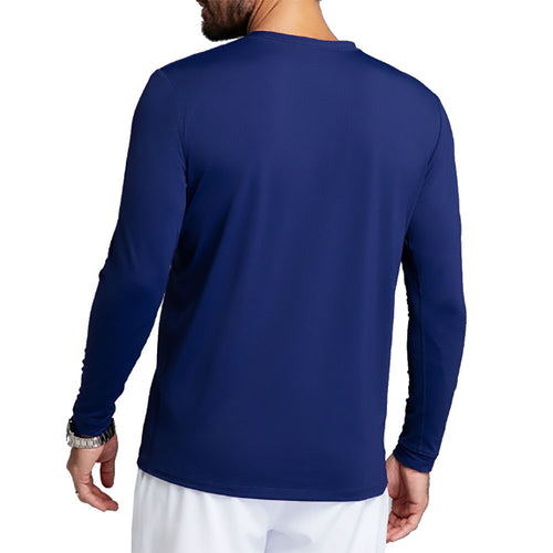 Ibkul Essential Long Sleeve Crewneck Mens Tennis T-Shirt - 2