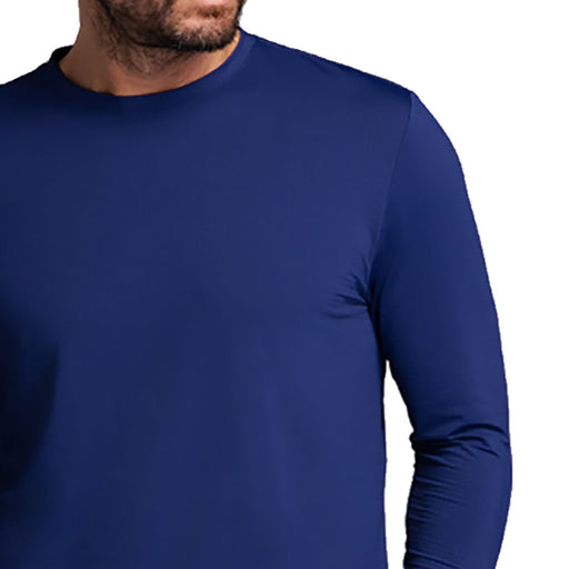 Ibkul Long Sleeve Crewneck Mens Tennis T-Shirt