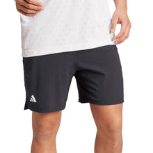 Load image into Gallery viewer, Adidas Ergo 7 Inch Mens Tennis Shorts - Black/XL
 - 1