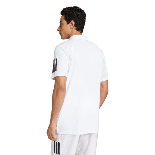 Adidas Club 3 Stripes Mens Tennis Polo - 2
