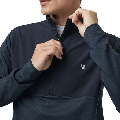 Vuori Sunday Element Mens Half-Zip Polo