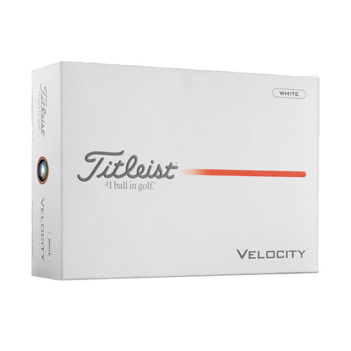 Titleist Velocity Golf Balls - Dozen 2026 - White/None