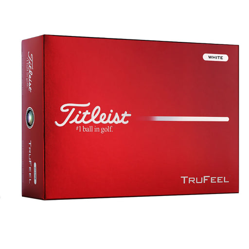 Titleist TruFeel Golf Balls - Dozen - White/None