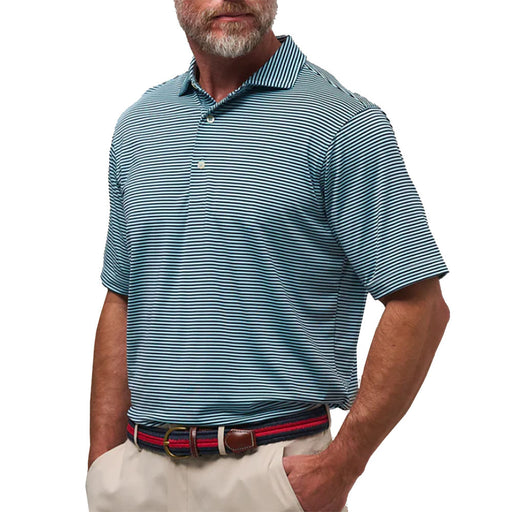 Fairway & Greene Park Stripe Mens Golf Polo - Summah/XL