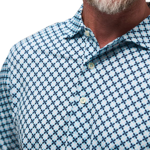 Fairway & Greene Rockport Print Mens Golf Polo