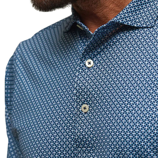 Fairway & Greene Webster Print Mens Golf Polo