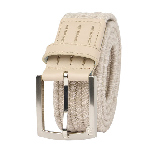TravisMathew Popsicle Leather Mens Golf Belt - Oxford Tan/XL