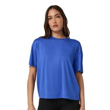 Load image into Gallery viewer, Vuori Energy Long Womens Tee - Elctrc Blu Hthr/L
 - 7