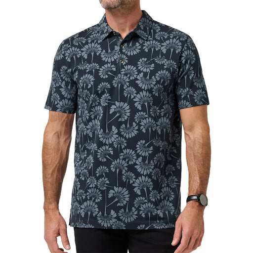 TravisMathew Comfortknit Breeze Mens Golf Polo - Total Eclipse/XXL