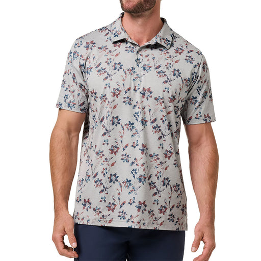 TravisMathew Unlimited Access Mens Golf Polo - Hthr Light Grey/XL