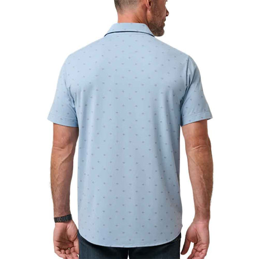 TravisMathew Comfortknit Geo SS Woven Mens Shirt