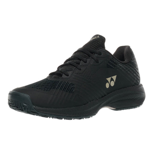 Yonex Power Cush Sonicage Wmns Tennis Shoes - Blk/Mocha Gray/B Medium/10.0