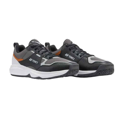 Yonex Power Cush Pro-Move Classic Mns Tennis Shoes - Black/Brown/2E WIDE/12.0