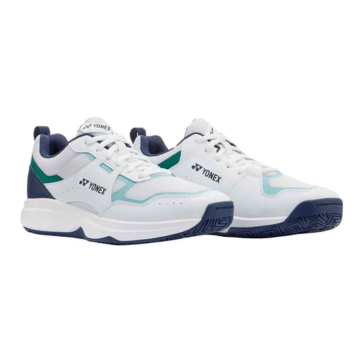 Yonex Power Cush Pro-Move Classic Mns Tennis Shoes - White/Green/D Medium/12.0