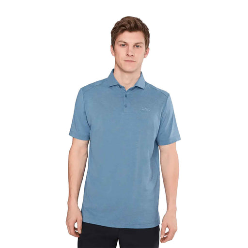 TravisMathew The Heater Active Mens Golf Polo - Blue Horizon/XL