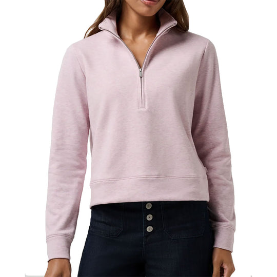 TravisMathew Cloud Half Zip 2.0 Womens Golf Pullover