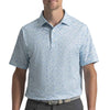 FootJoy Meadow Print Lisle Mens Golf Polo