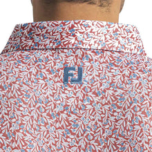 Load image into Gallery viewer, FootJoy Meadow Print Lisle Mens Golf Polo
 - 9