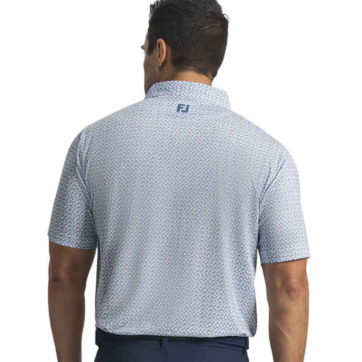 FootJoy Floral Mark Lisle Mens Golf Polo