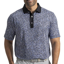 Load image into Gallery viewer, FootJoy Condensed Camo Print Lisle Mens Golf Polo - Wht/Violet/Blk/XL
 - 1