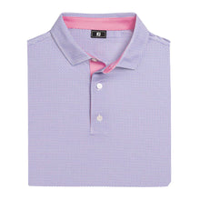 Load image into Gallery viewer, FootJoy Wave Print Lisle Mens Golf Polo
 - 3