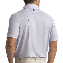 Load image into Gallery viewer, FootJoy Speckle Print Lisle Mens Golf Polo
 - 2