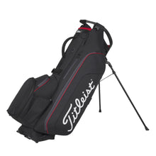 Load image into Gallery viewer, Titleist Hybrid 5 Stand Golf Bag - Black/Black/Red
 - 1