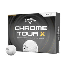 Load image into Gallery viewer, Callaway Chrome Tour X Golf Balls - Dozen 2026 - White
 - 1