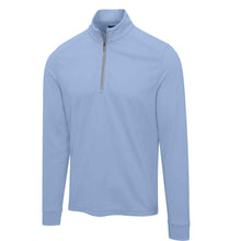 Load image into Gallery viewer, Greg Norman Freedom Performance Mens Golf 1/4 Zip - Blue Haze Hthr/XL
 - 1