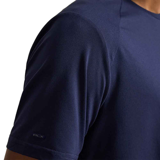 RLX Ralph Lauren Airflow Peach Mens Tennis Shirt