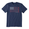 Life Is Good Golf Flag Crusher-Lite Shortsleeve Mens T-Shirt