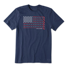 Load image into Gallery viewer, Life Is Good Golf Flag CrusherLite SS Mens T-Shirt - Darkest Blue/XXL
 - 1