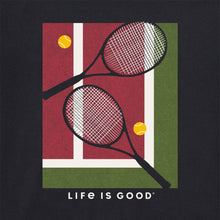 Load image into Gallery viewer, Life Is Good Tennis Court SS Crusher Mens T-Shirt
 - 2