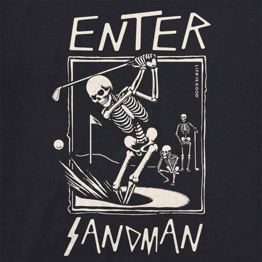 Life Is Good Enter Sandman SS Mens T-Shirt
