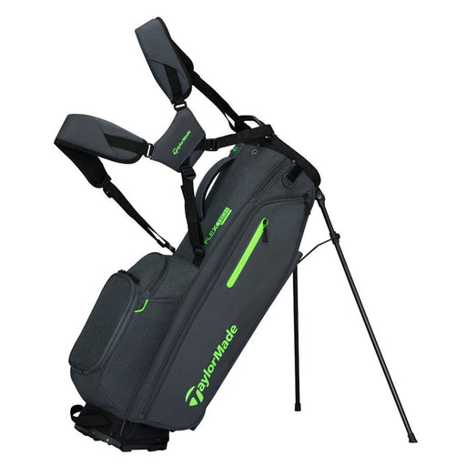 TaylorMade FlexTech Golf Stand Bag 2026 - Grey/Neon Green