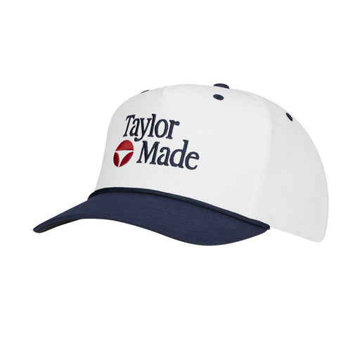 TaylorMade A-Frame Legacy Mens Golf Hat 2026 - White/One Size