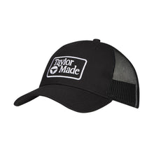 Load image into Gallery viewer, TaylorMade Radar Legacy Trucker Mens Golf Hat - Black/One Size
 - 1