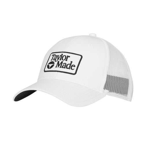 TaylorMade Radar Legacy Trucker Mens Golf Hat - White/One Size