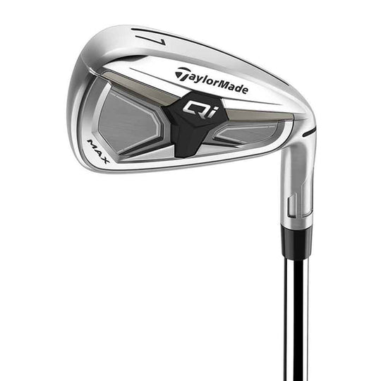 TaylorMade Qi Max Steel Left Hand Mens Iron Set
