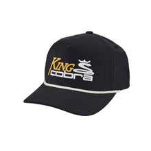 Load image into Gallery viewer, King Cobra Rope Mens Golf Hat - Black
 - 1