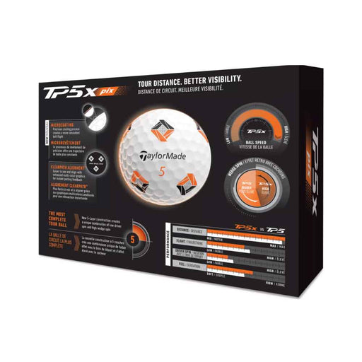 TaylorMade TP5X Golf Balls - Dozen 2026