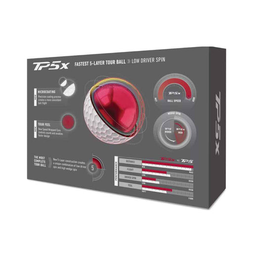 TaylorMade TP5X Golf Balls - Dozen 2026