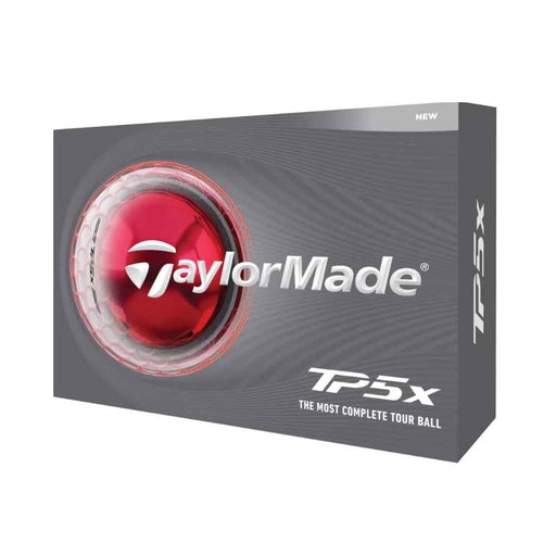 TaylorMade TP5X Golf Balls - Dozen 2026 - White