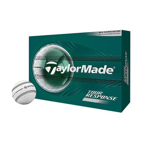 TaylorMade Tour Response Stripe Golf Balls - Dozen