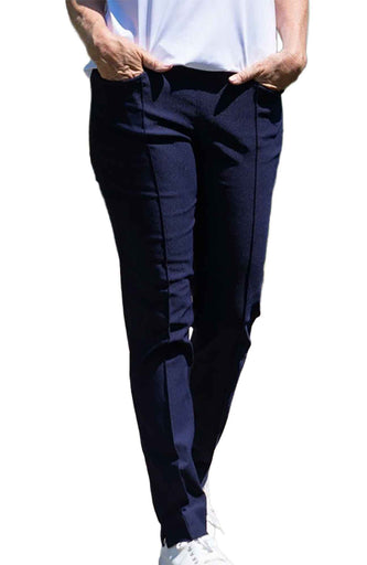 Jofit Full Length Slimmer Womens Golf Pants - Midnight/XXL