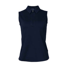 Load image into Gallery viewer, Jofit Sleeveless Womens Golf Polo - Midnight/XXL
 - 7
